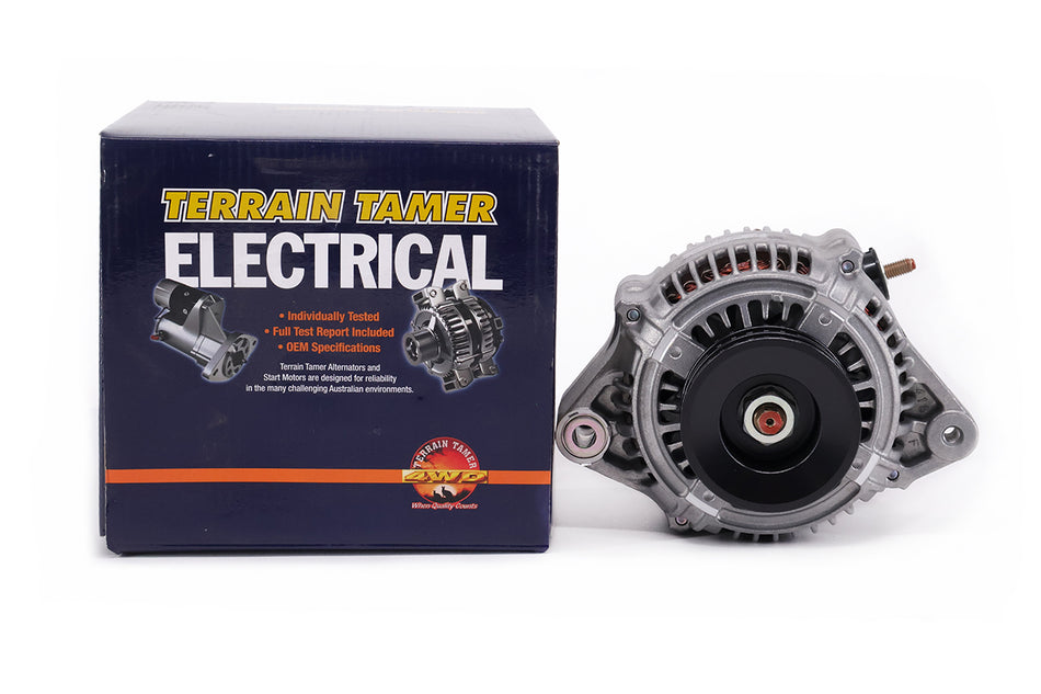 Terrain Tamer Alternator – 12V 110A (Denso Style) Land Cruiser 1HZ / 1HD