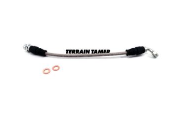 Braided Brake Hose Rear RH Suits Disc Brake With OR Without ABS
