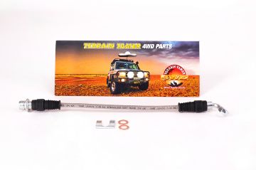 Braided Brake Hose Rear LH Without ABS