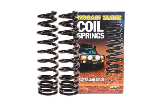 Coils FRONT Raised 40MM 100KG + W/bullbar Tapered WIRE V8 – Toyota Land Cruiser 200 Series