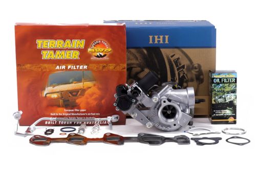 Terrain Tamer Turbo KIT TT Turbo Passenger SIDE IHI Turbo – Toyota Land Cruiser 200 Series