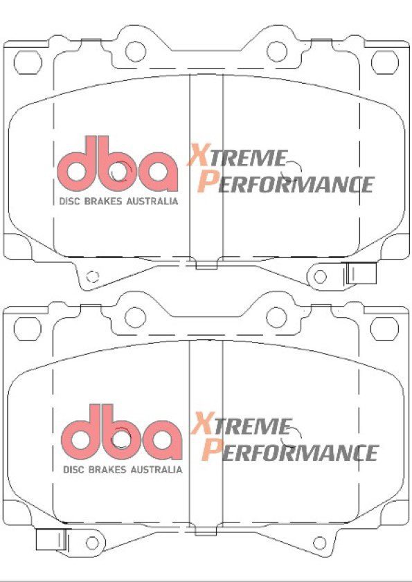 DBA Front Xtreme Performance Brake Pads